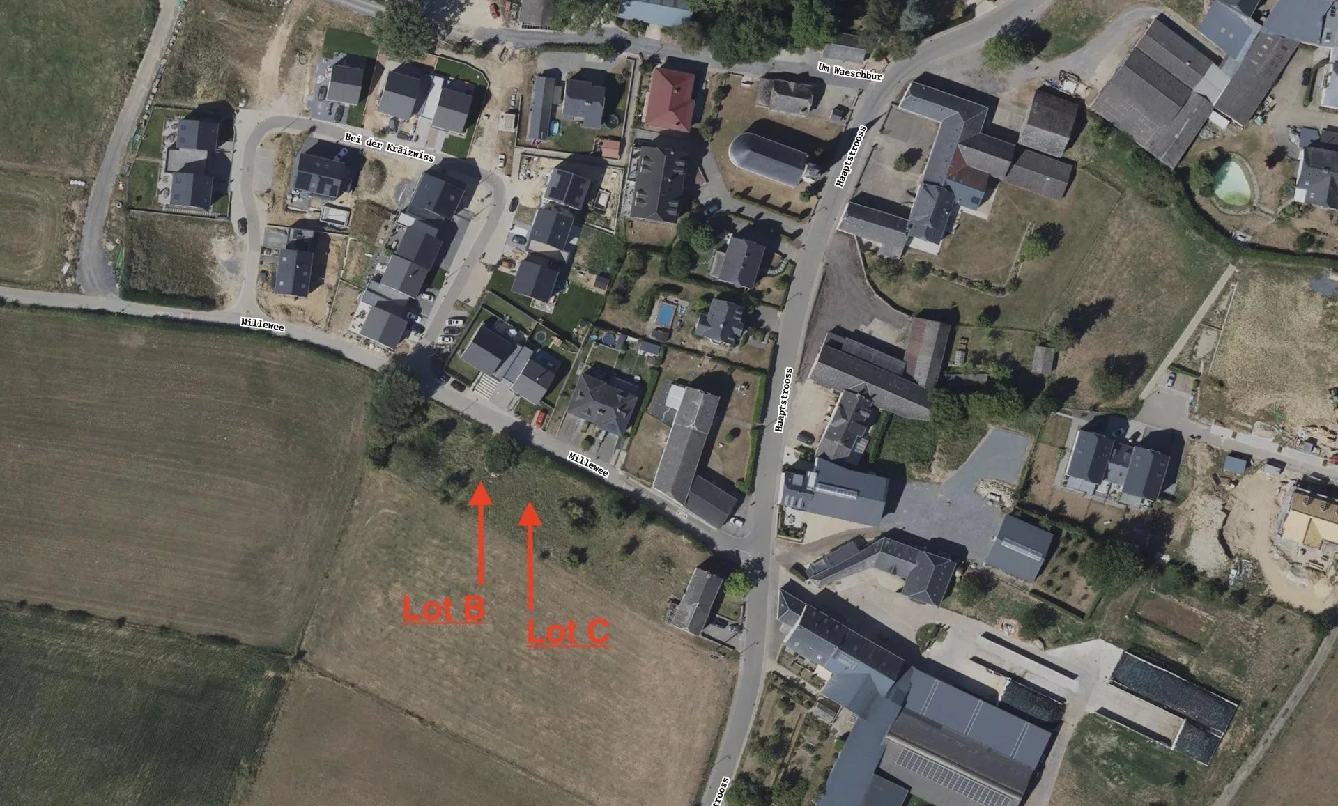 maison unifamiliale 3 chambres à vendre à Calmus- Saeul