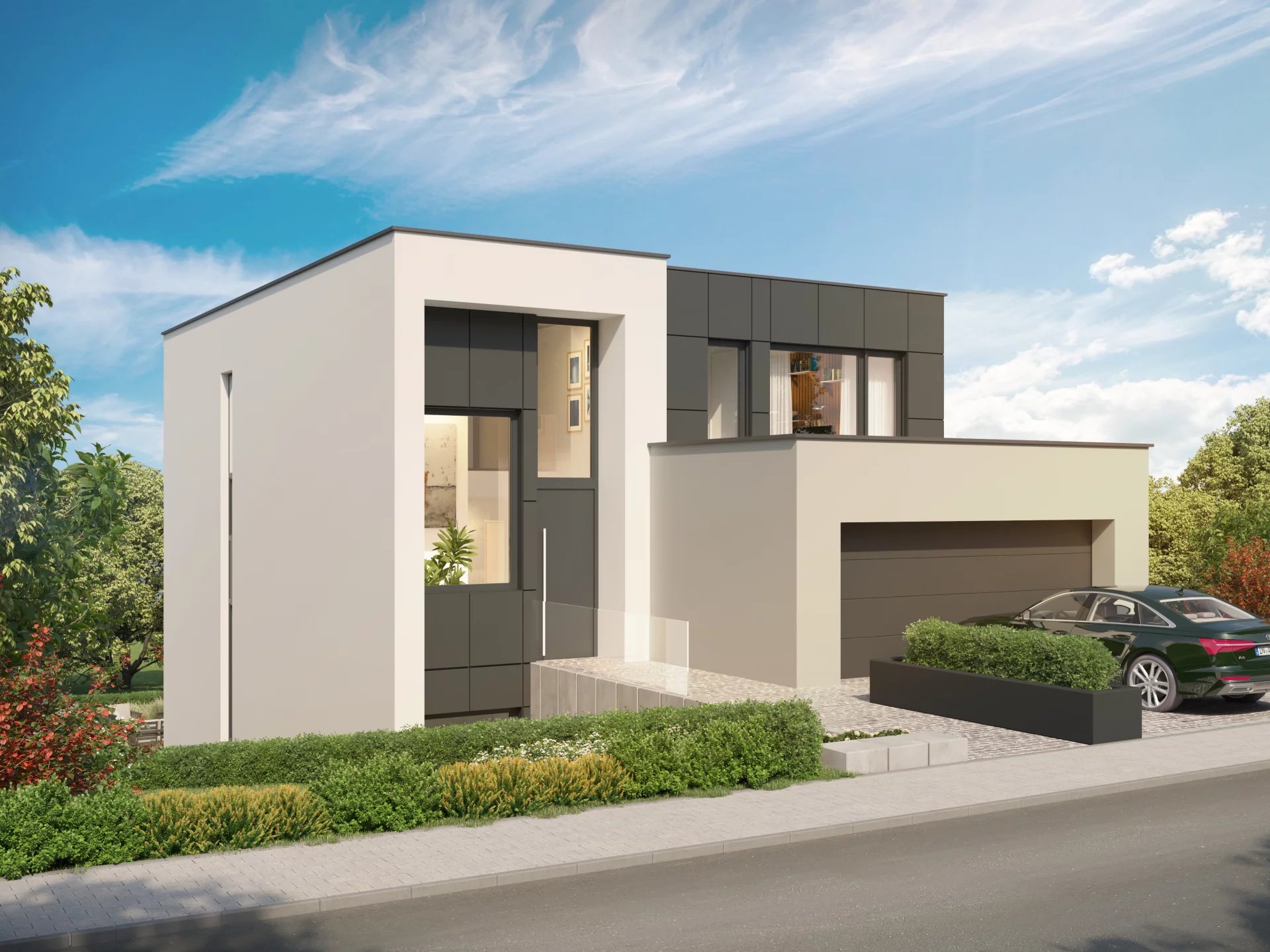 Maison individuelle de haut standing avec 4 chambres à vendre à Neuhaeusgen