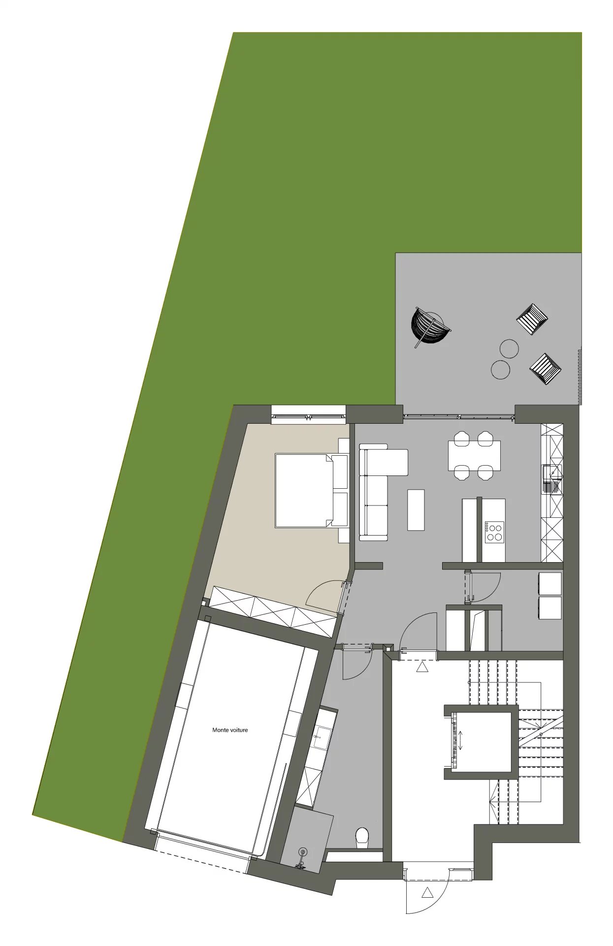 Appartement 1 chambre à vendre à Dudelange