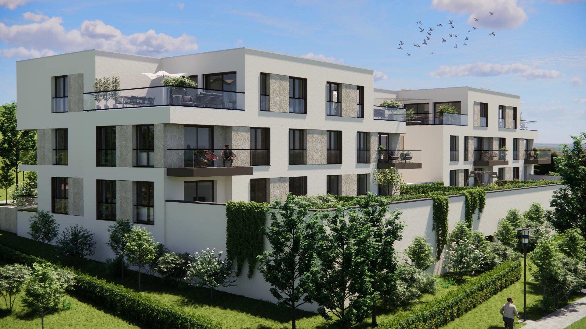 Appartement 2 chambres à vendre à Helmsange-Walferdange