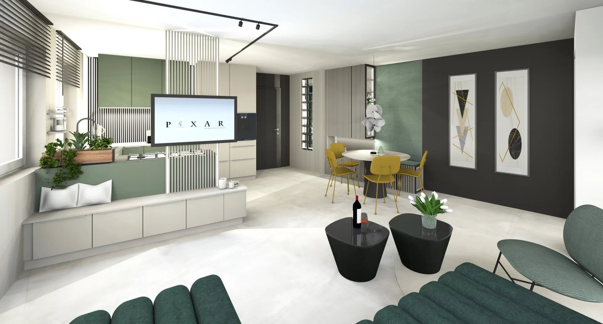 Appartement 2 chambres à vendre à Dudelange